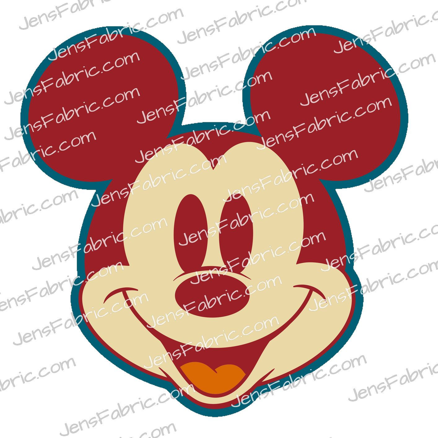HHarlow Designs: Retro Mickey Mouse panel