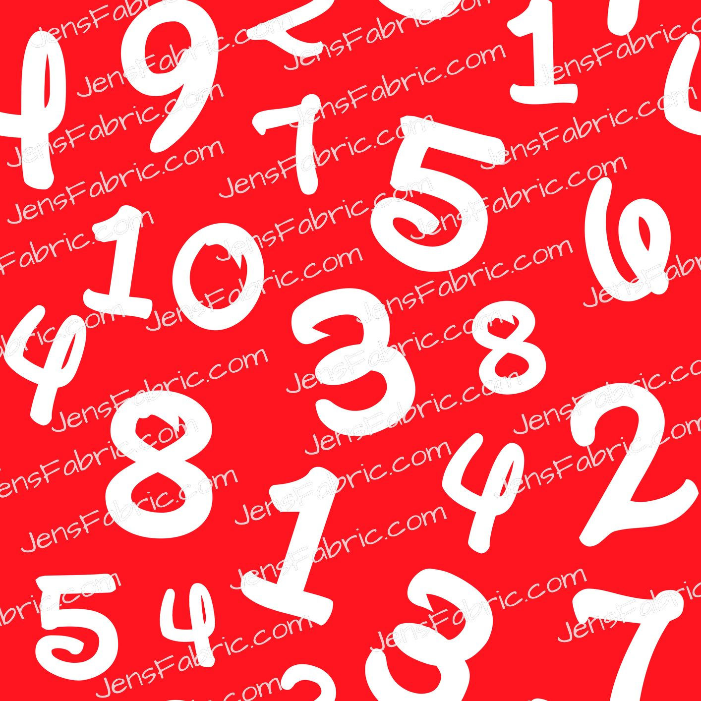 Mickey number toss on red