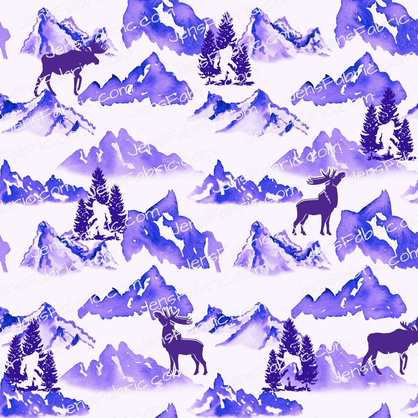 Purple Mountain Moose