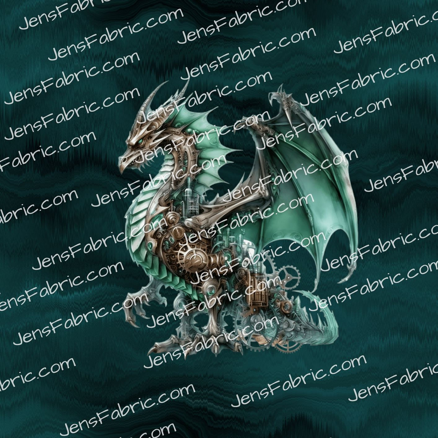 Steampunk Dragons: Dragon Panel 12