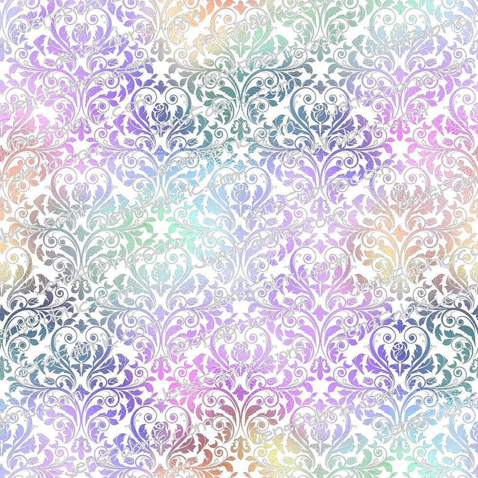 Iridescent: Rainbow Shimmer Scroll