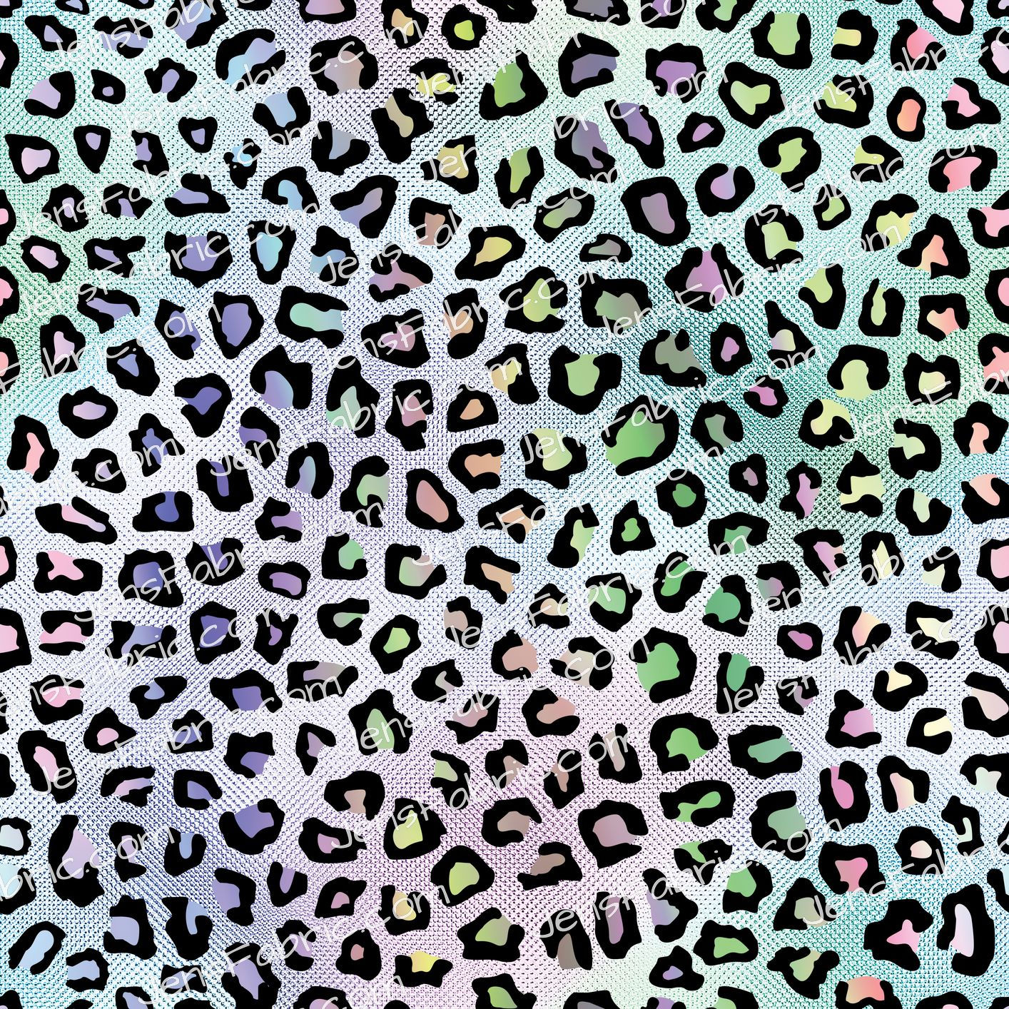 Iridescent: Rainbow Leopard Spots