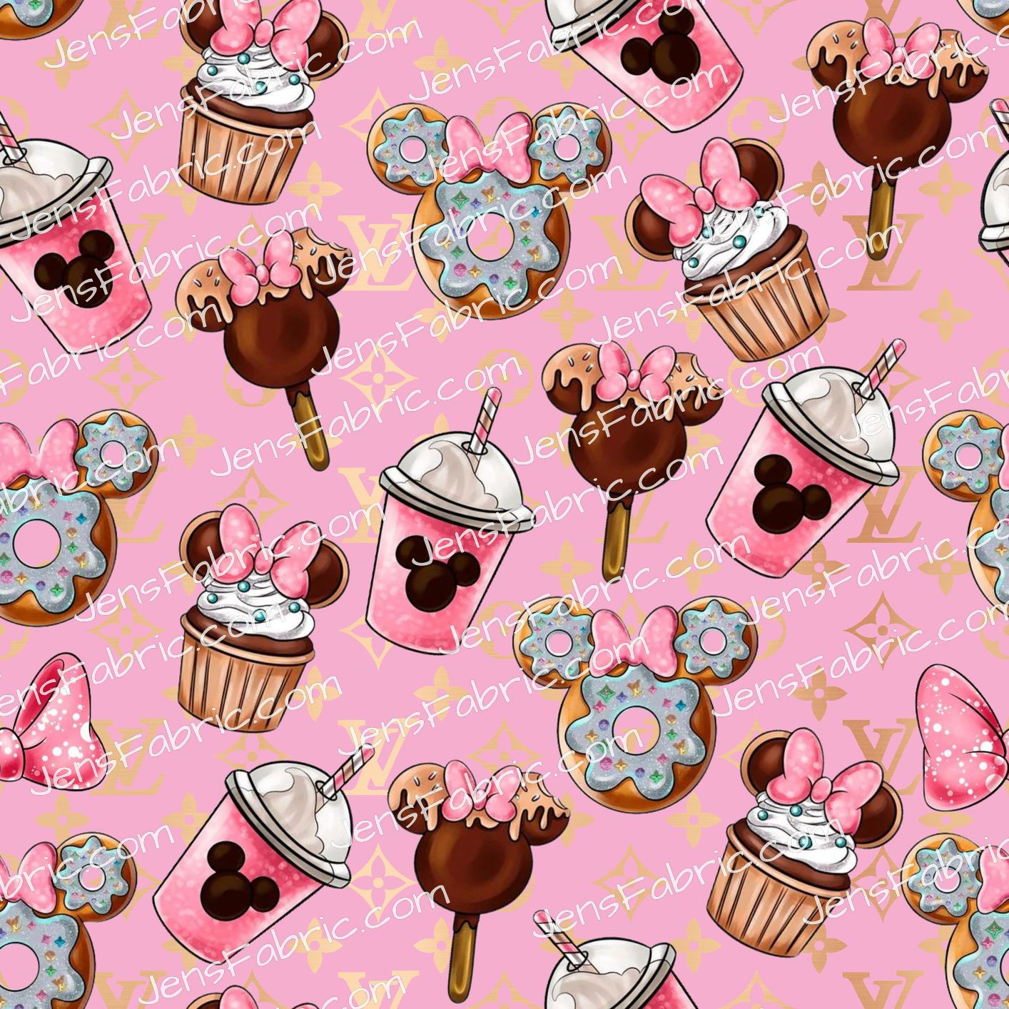 Minnie Sweet Treat Toss on pink
