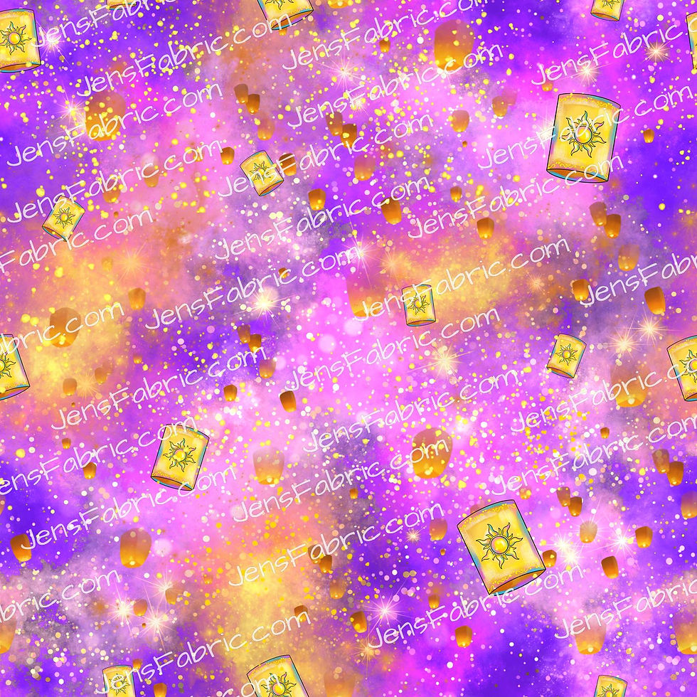 Once Upon A Sketch Rapunzel: lantern coord