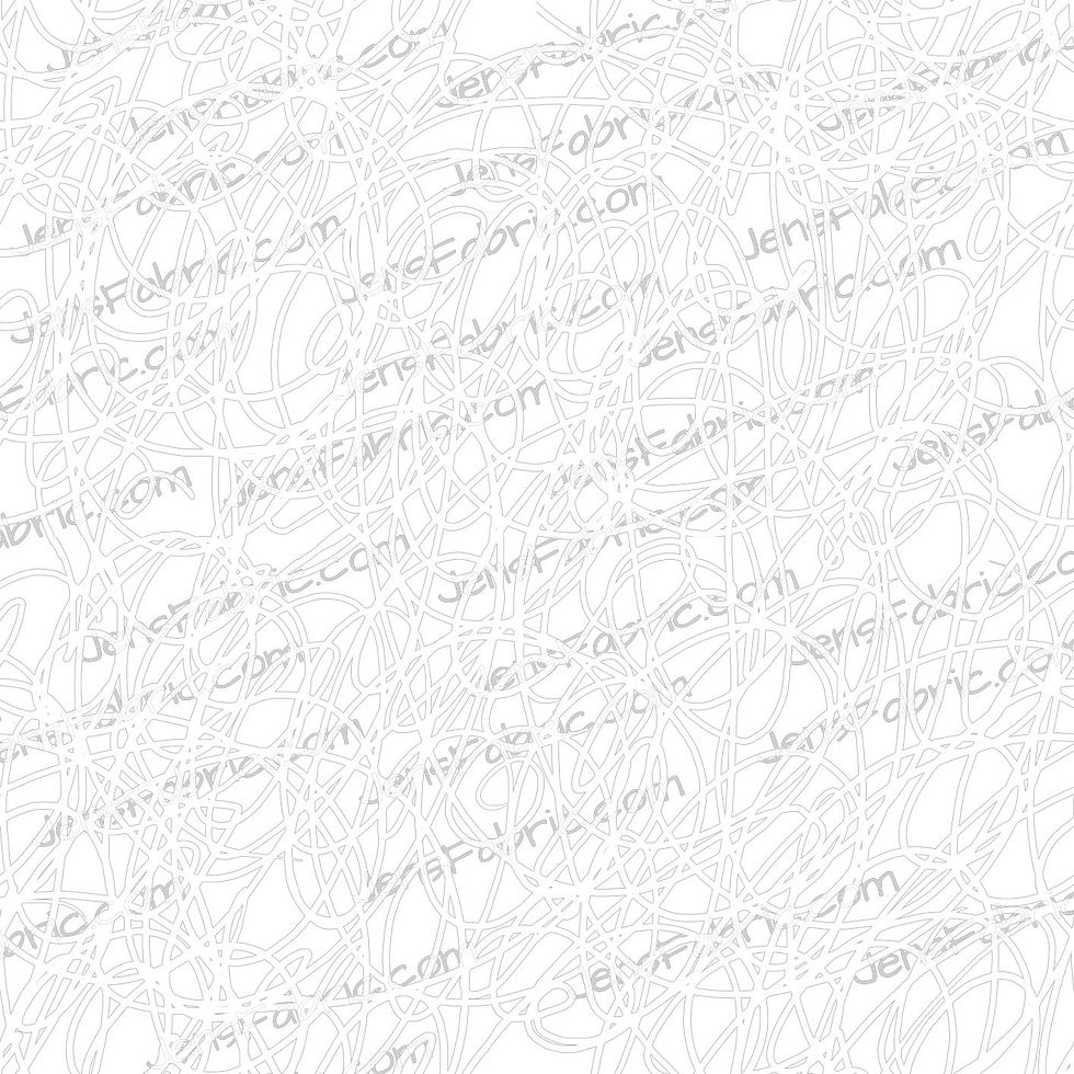 Clean white scribbles