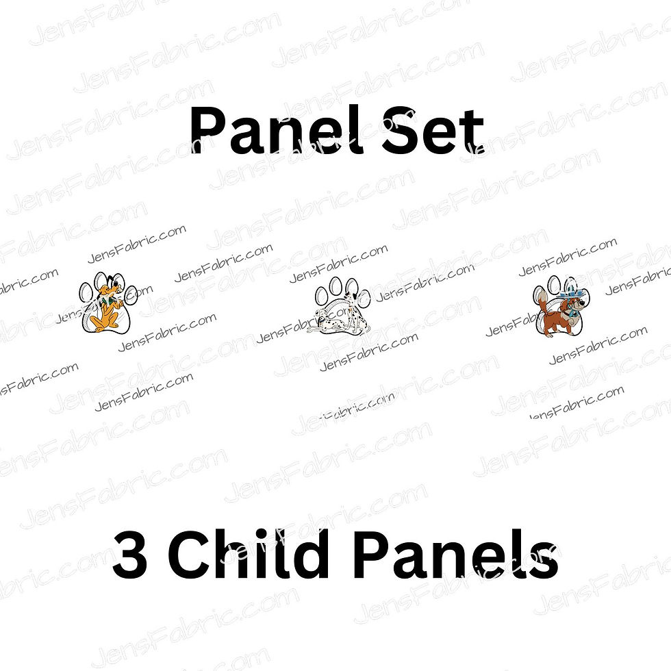 Disney Dogs: Adult Panel Set