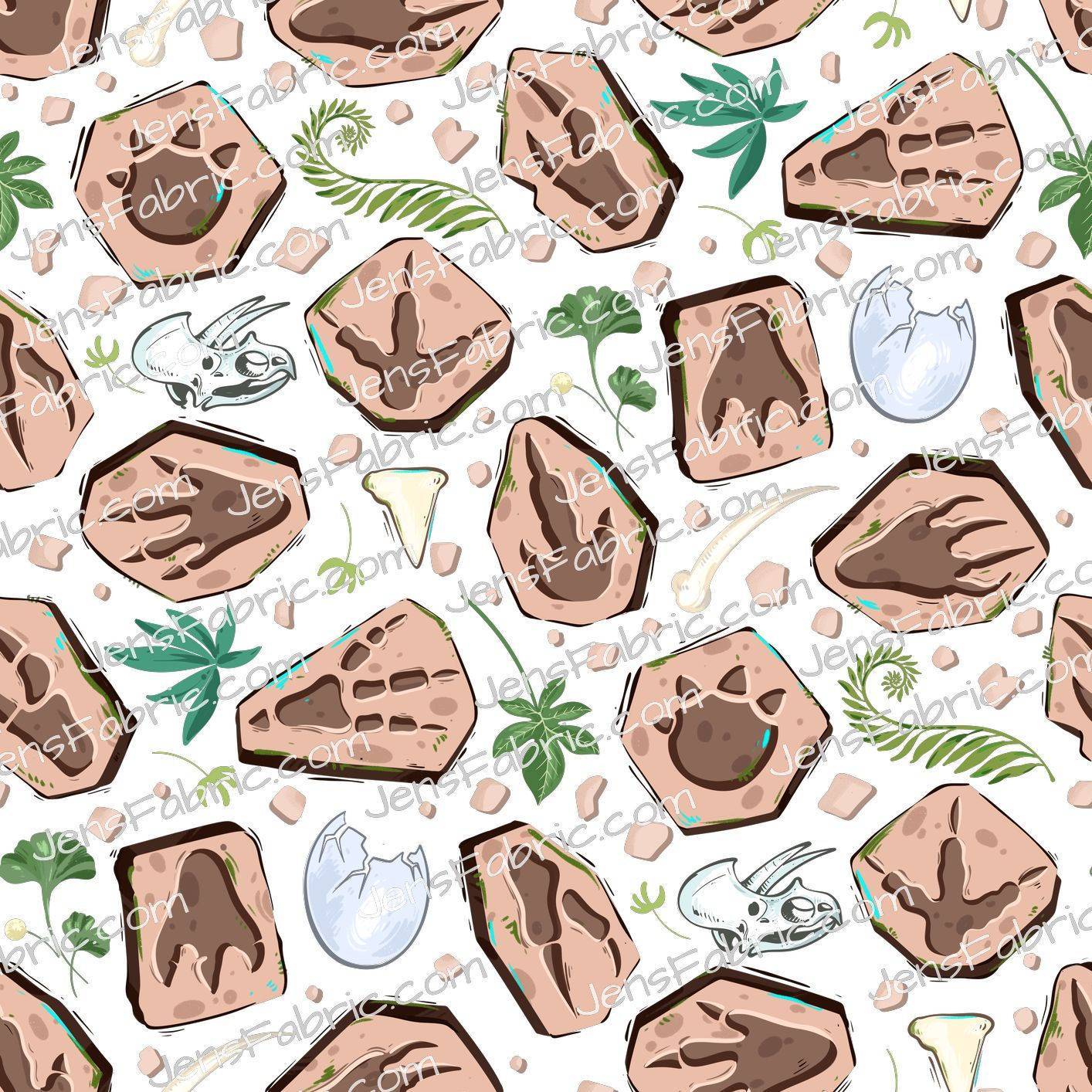 Magical Motif Jurassic Park: foot print