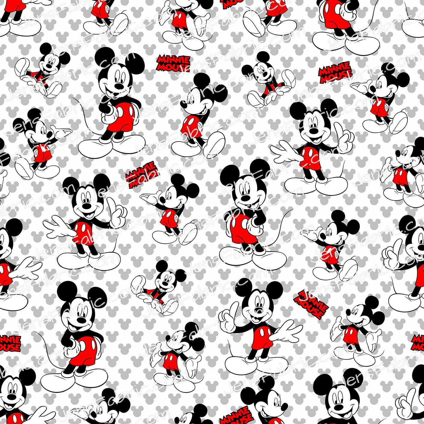 Mickey Toss on Grey Mickey Heads