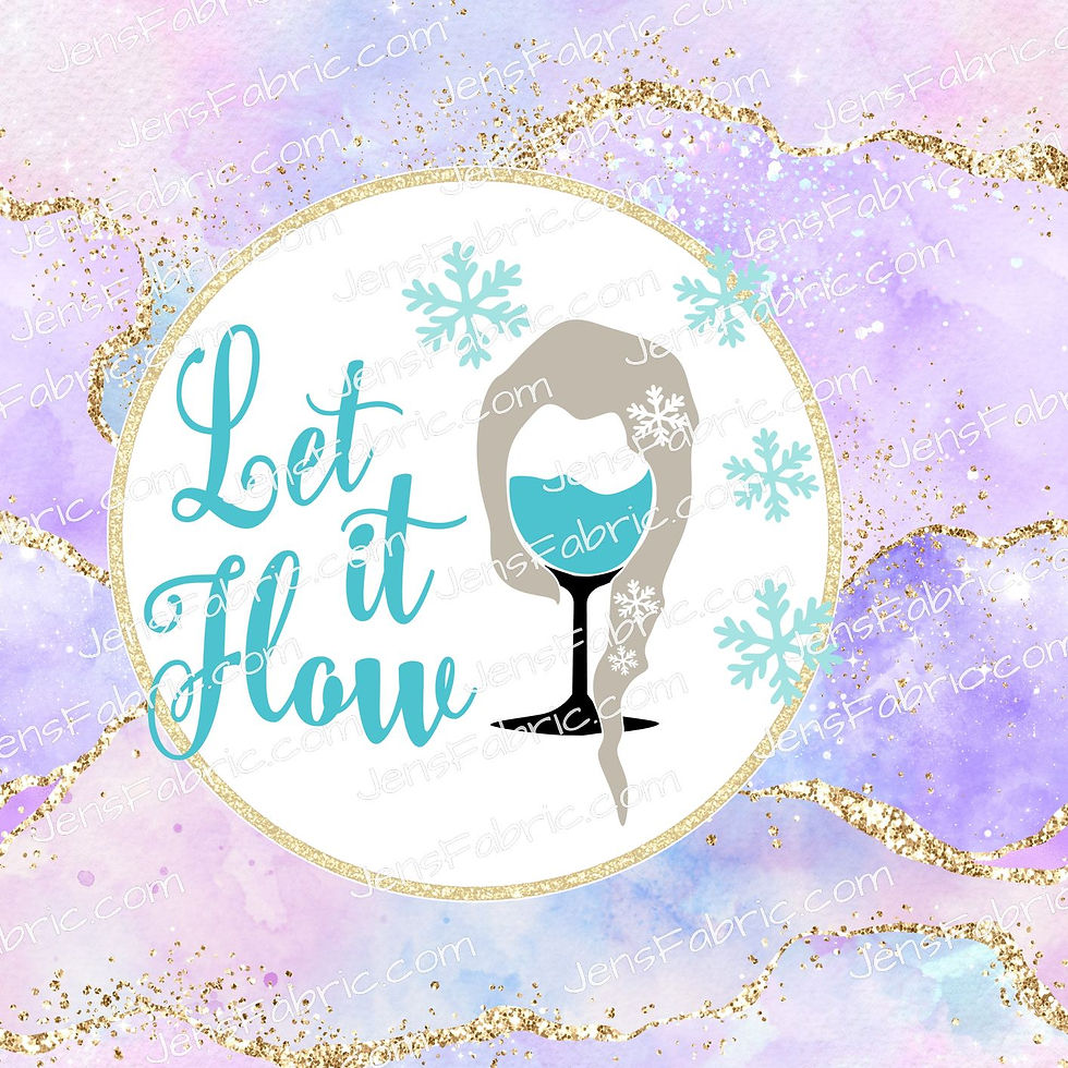 R14 Drink Up Disney Princess: elsa panel