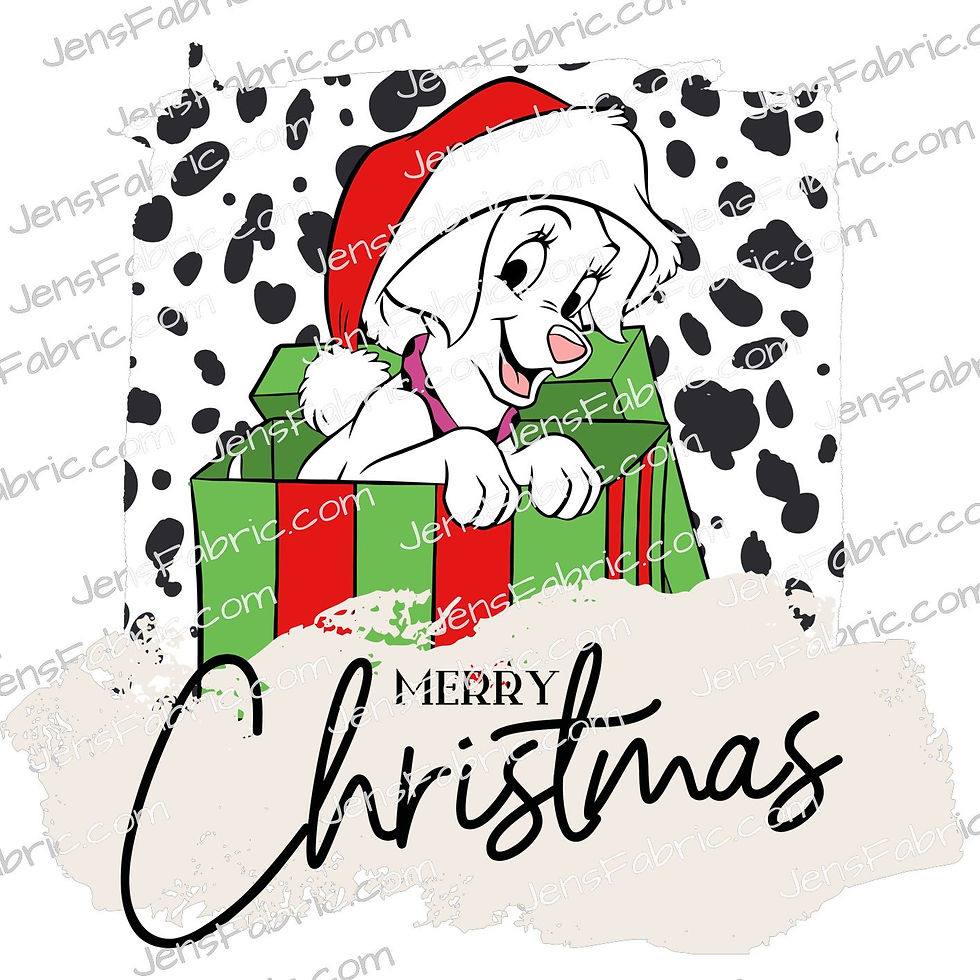 101 Stocking Pups Panel