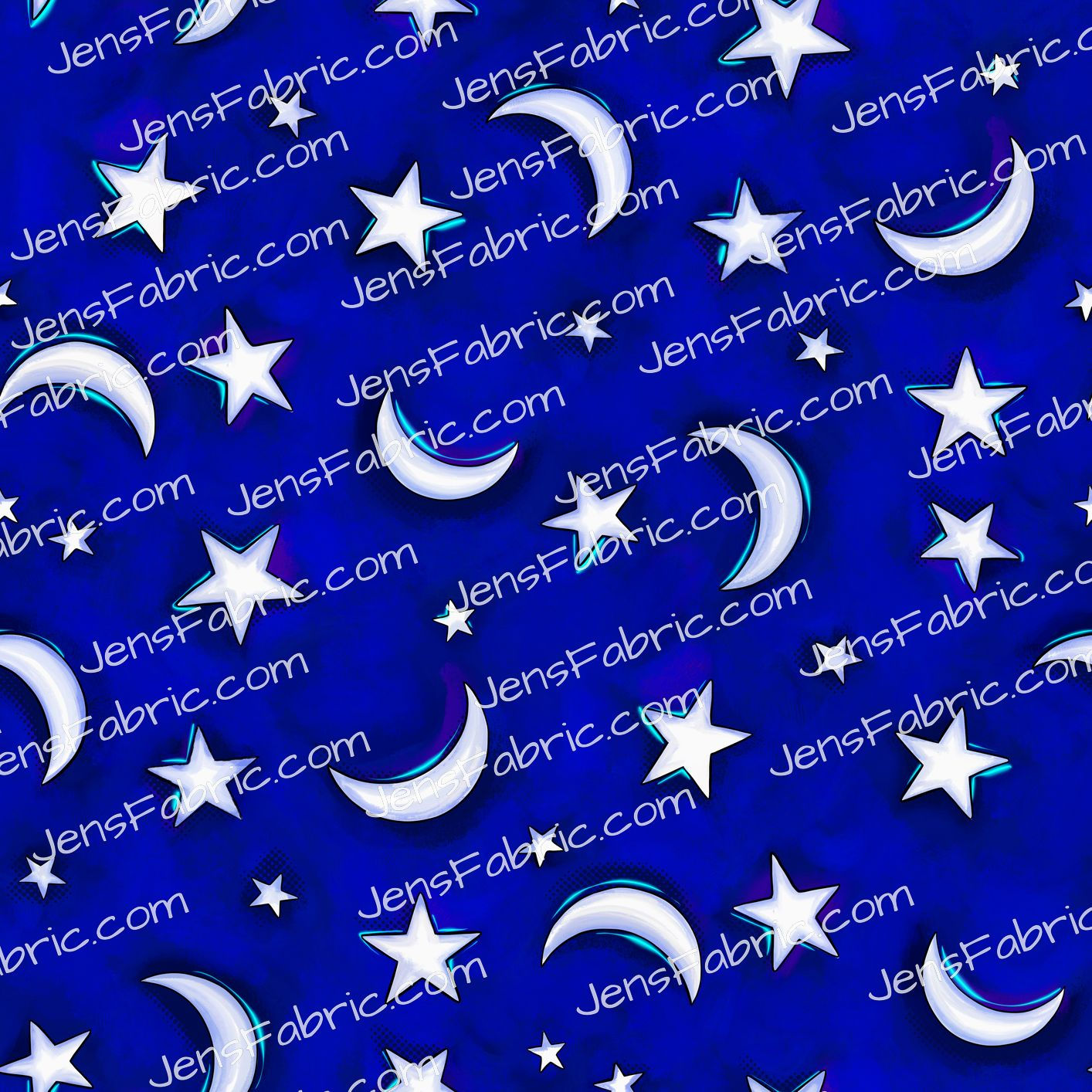 Magical Motif Sorcerer: Stars and Moon Coordinate Outline