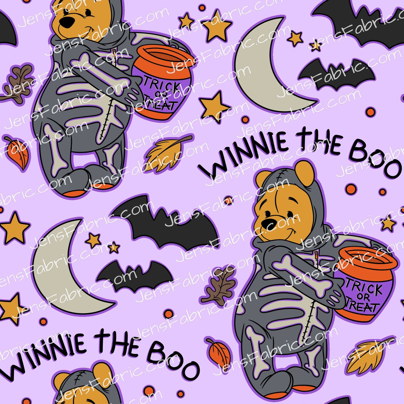 HHarlow Designs: Winnie the Boo Skeleton Dress Up on Purple