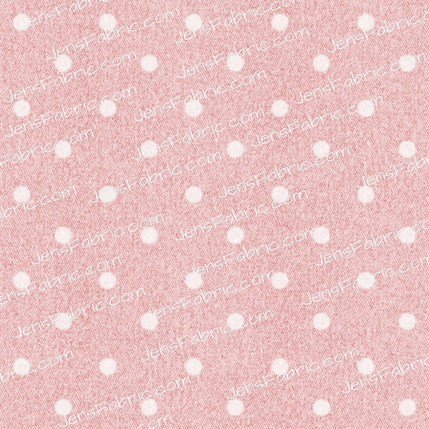 R24 Cup of Cheer: pink linen dots