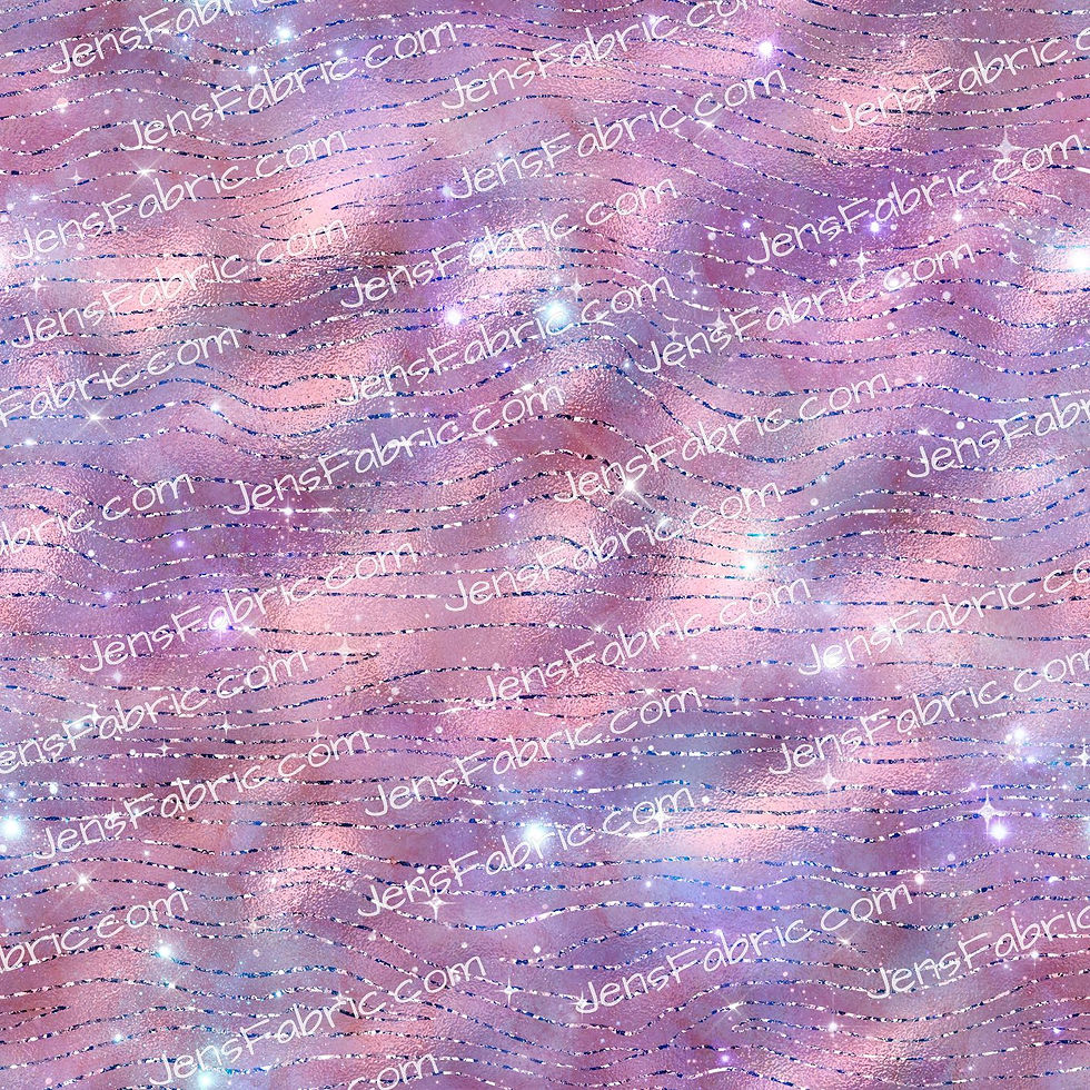 Magical Creatures: Pink Glitter Stripes