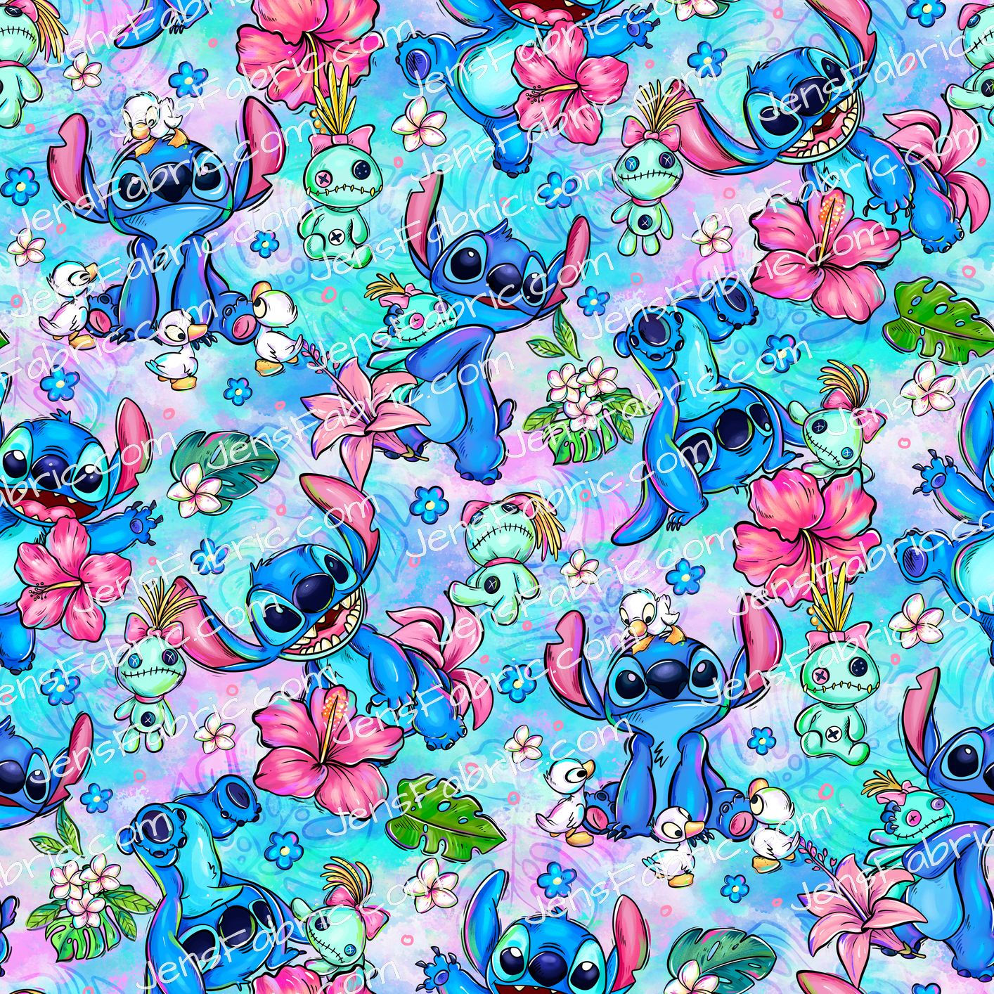 Magical Motif: Stitch Toss on purple