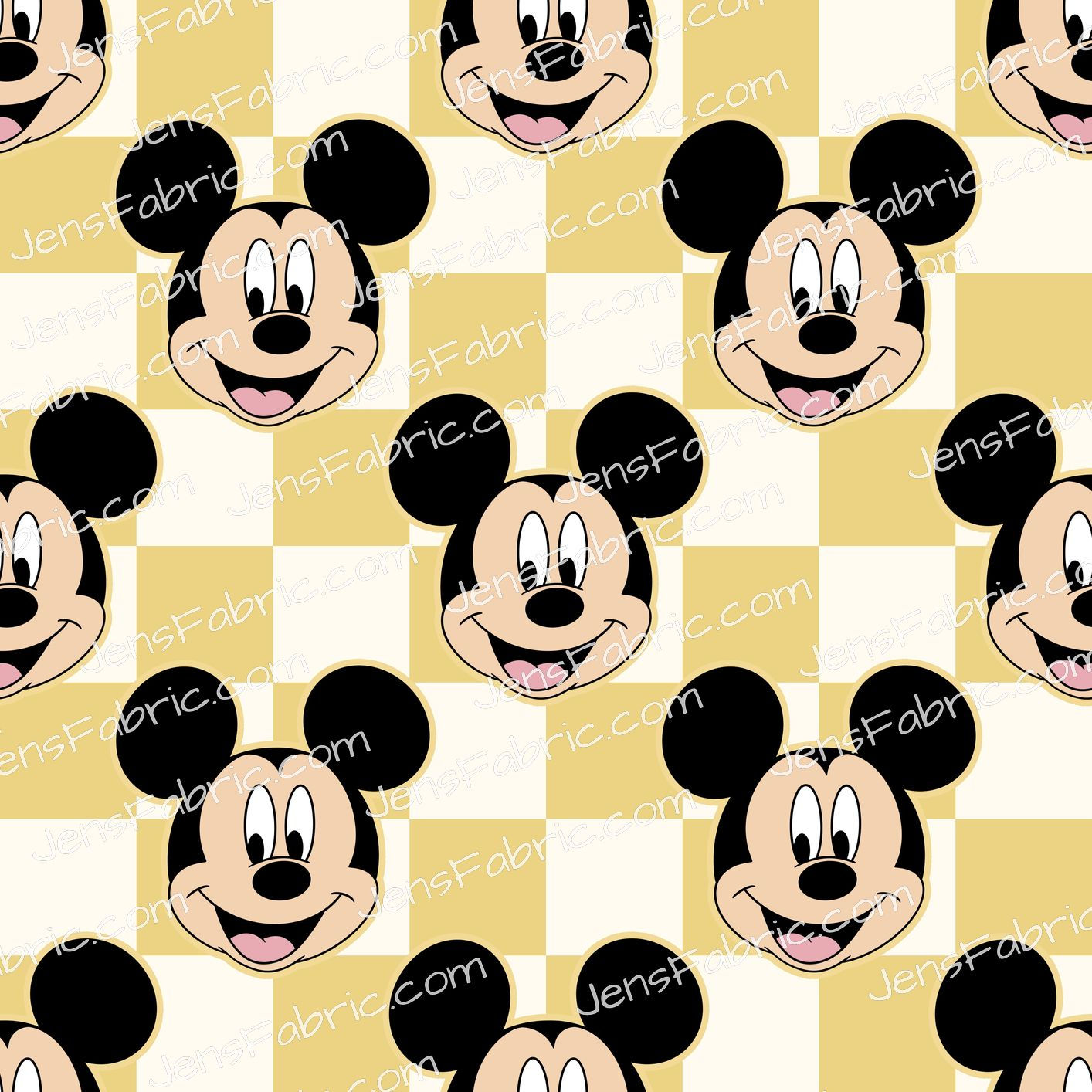 HHarlow Designs: Minnie on Mustard Checks