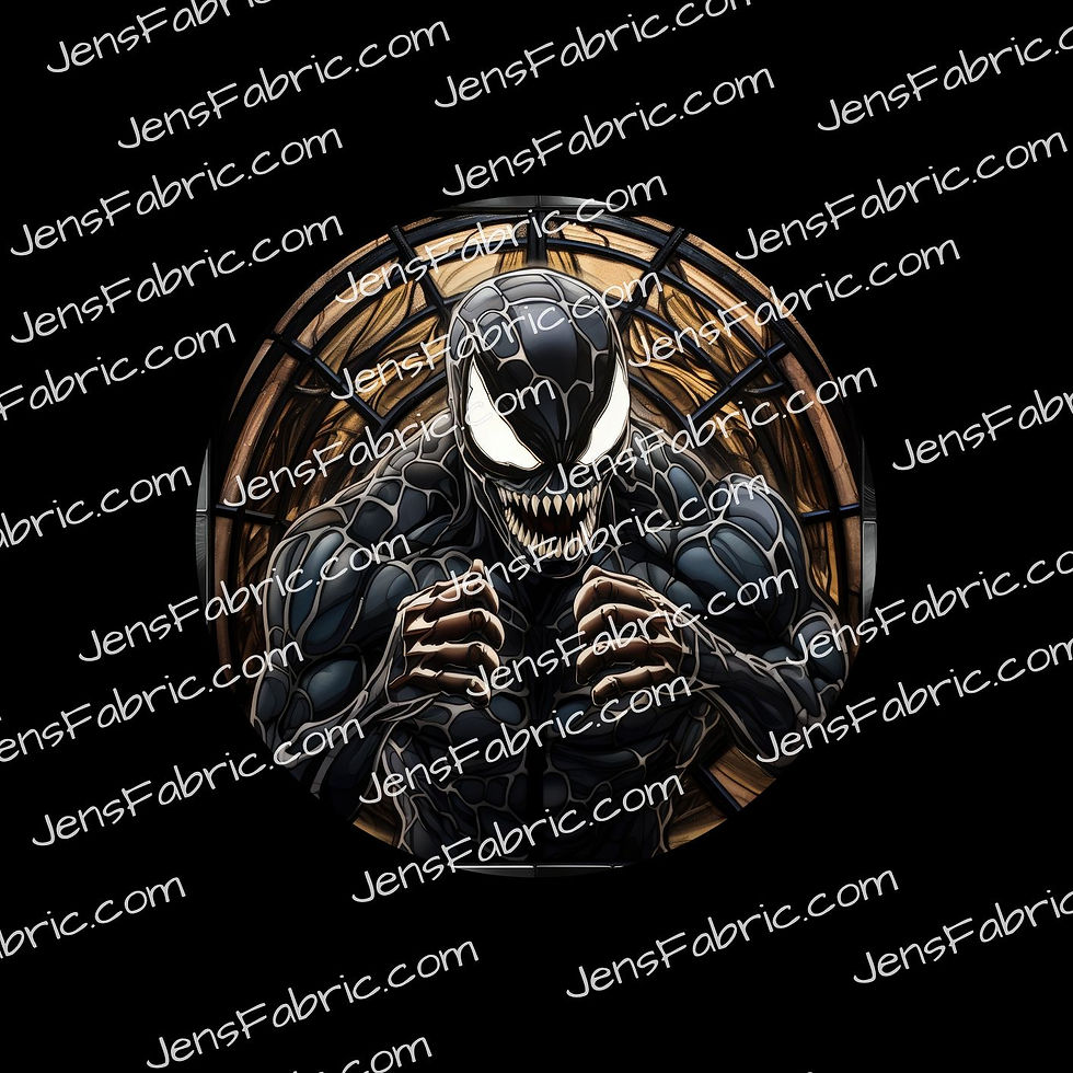 R29 Stained Glass Marvel: Venom Panel