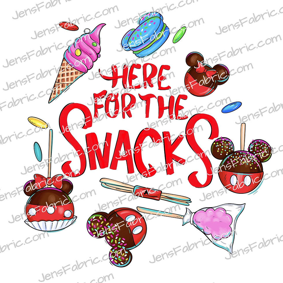 Magical motif Snacks: panel