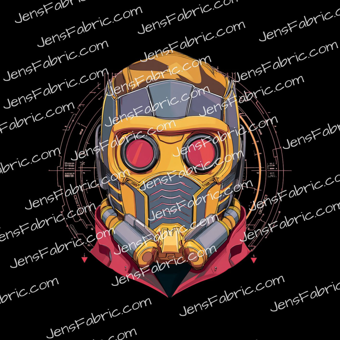 R47 Marvel Hero Schematics: Star Lord Panel