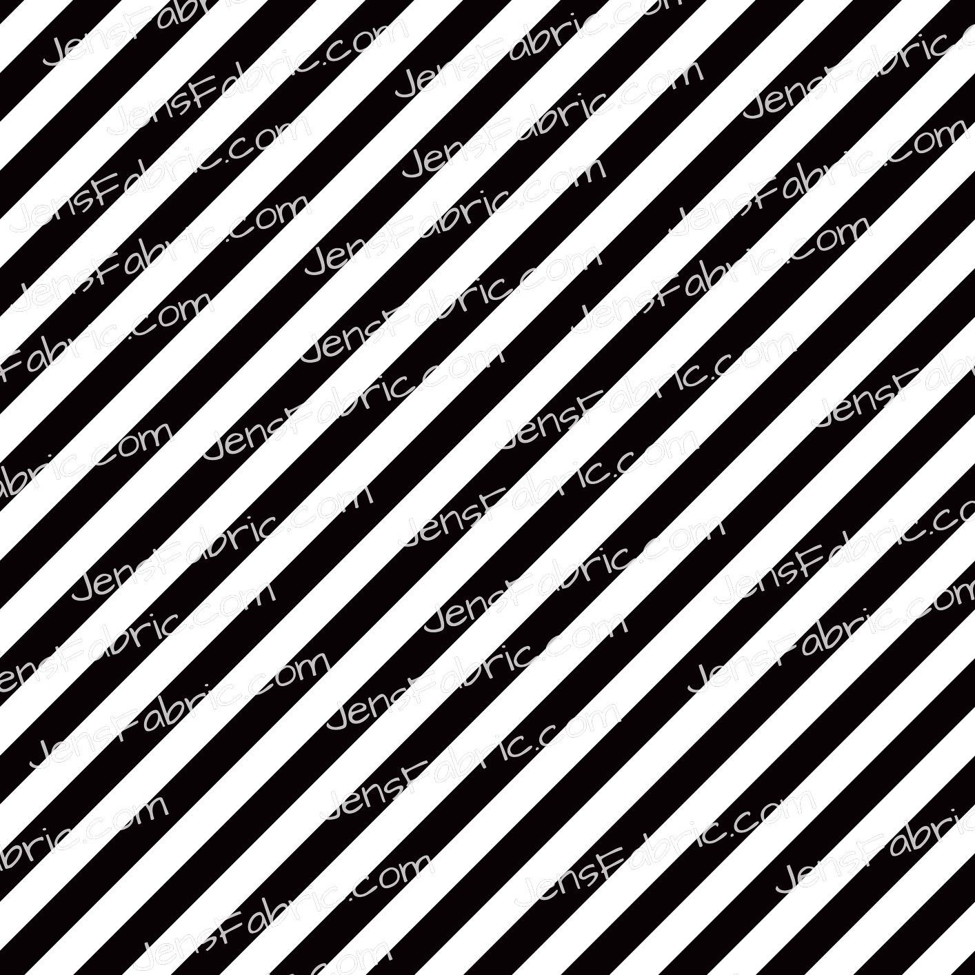 Minnie Black and white diagonal stripes
