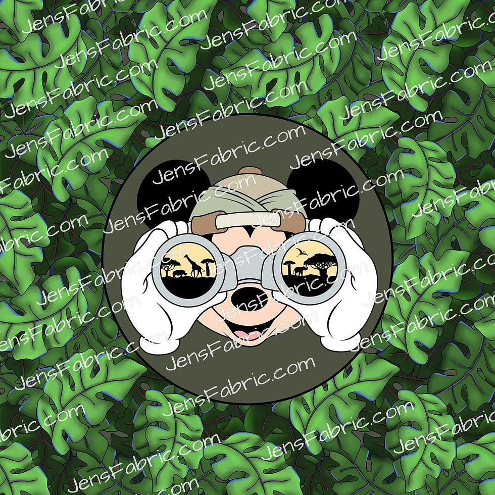 R21 Bright Safari Mouse: Micky binoculars