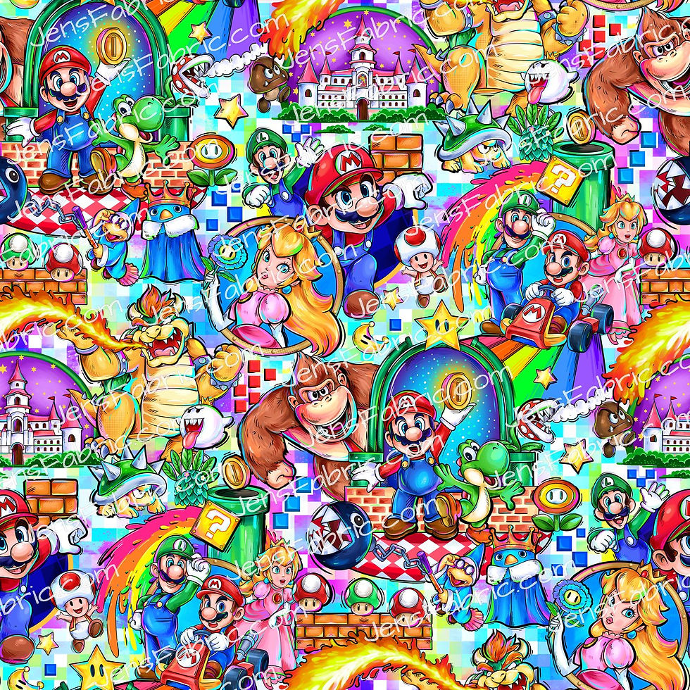 Magical Motif Mario: Mario and Friends on Multi Checks