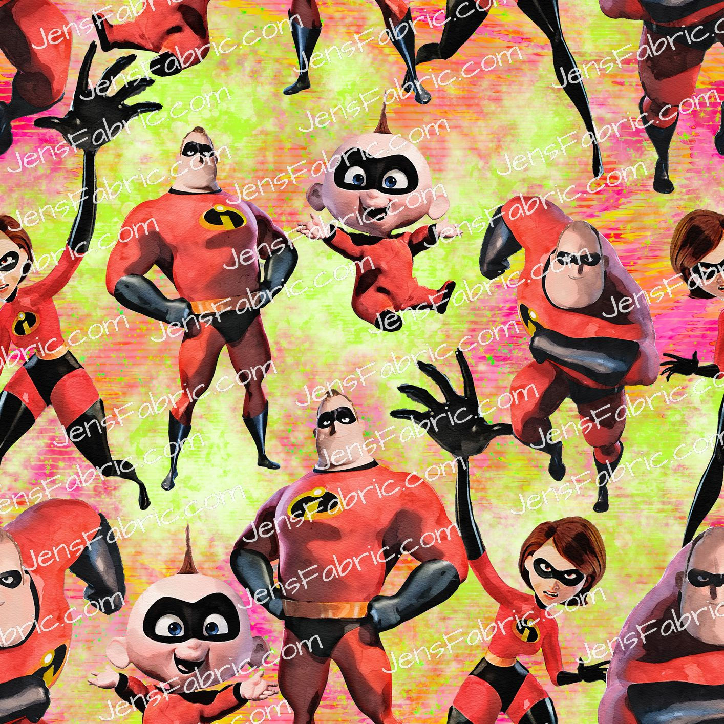 Incredibles on Yellow