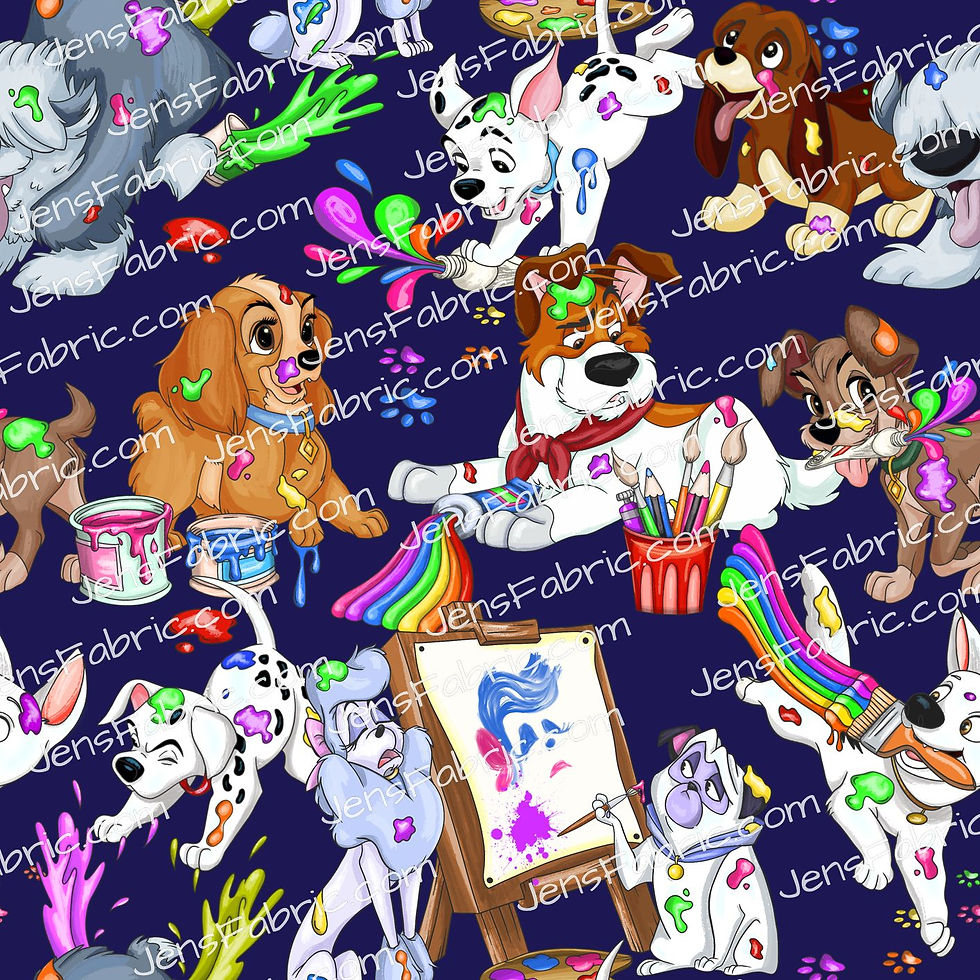 Disney Dog Artist Toss