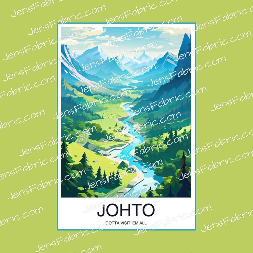 R36 Mystical Maps: Pokemon Johto Panel