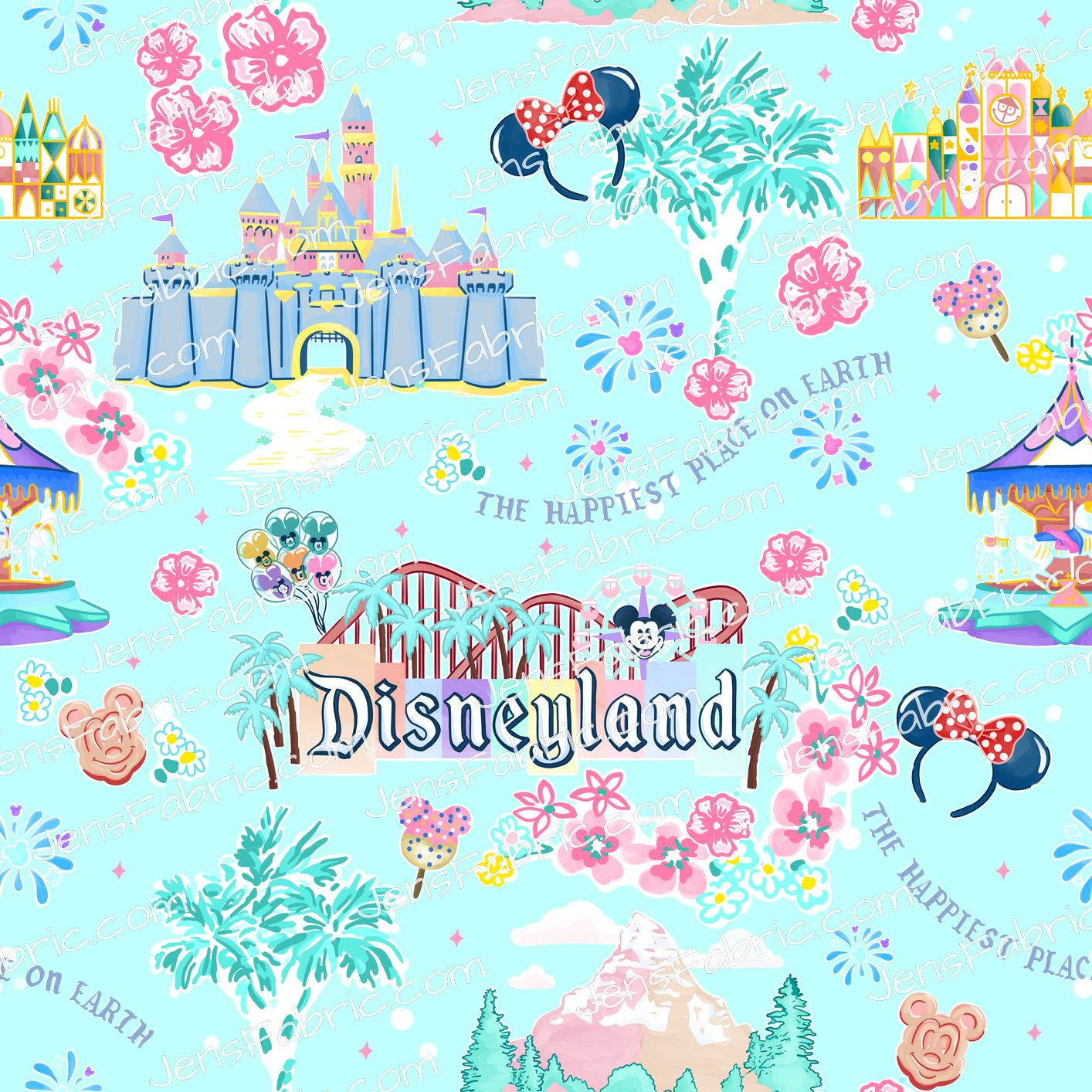 R43 LP Stoney Clover: Disneyland on aqua