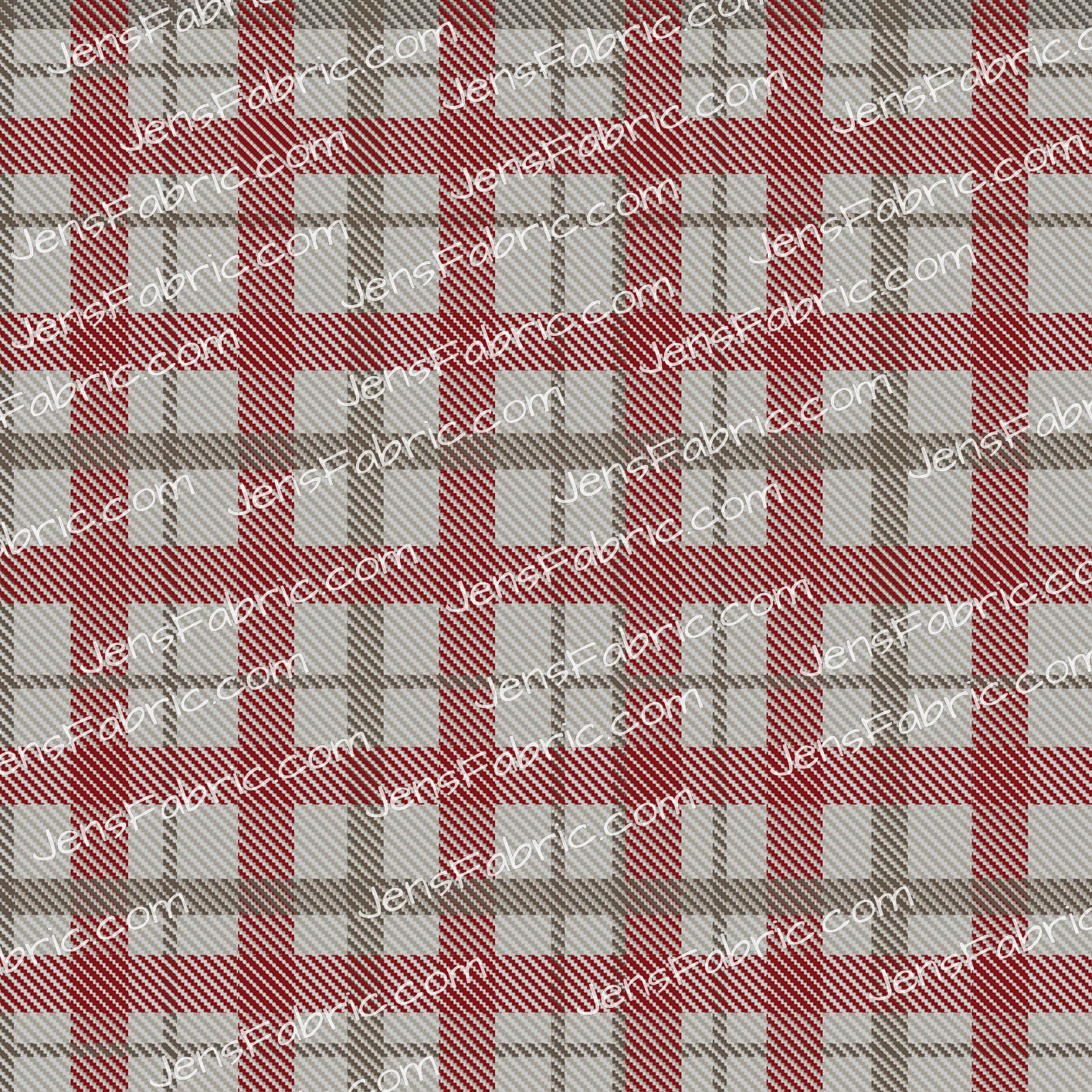 Red Panda Plaid Coordinate