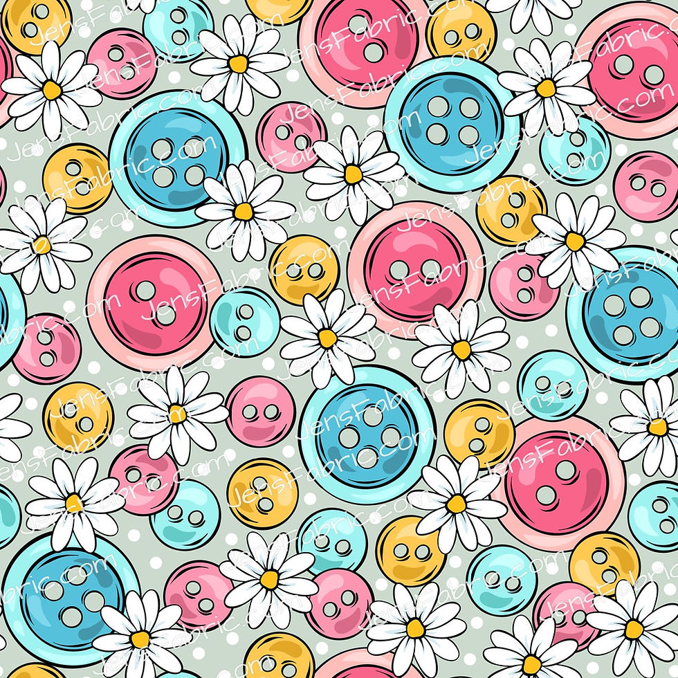 Daisies and buttons stack