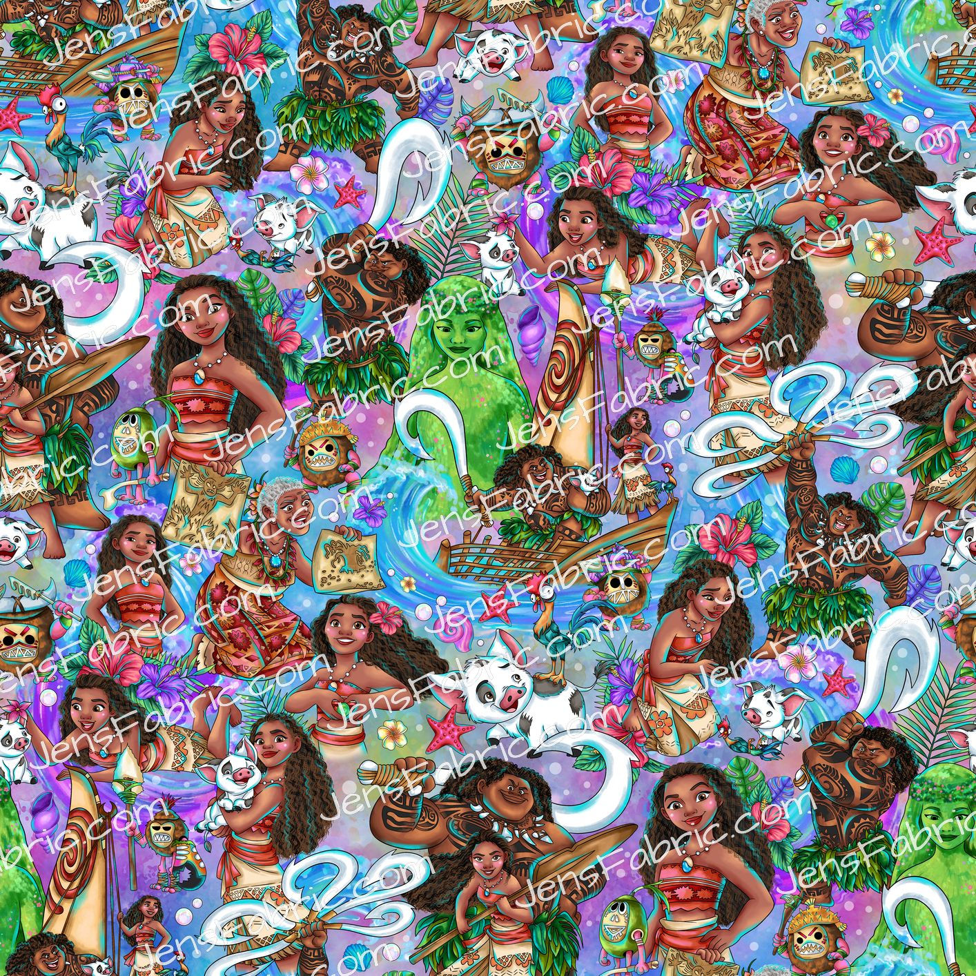 Once Upon a Sketch: Moana 2: Character Stack
