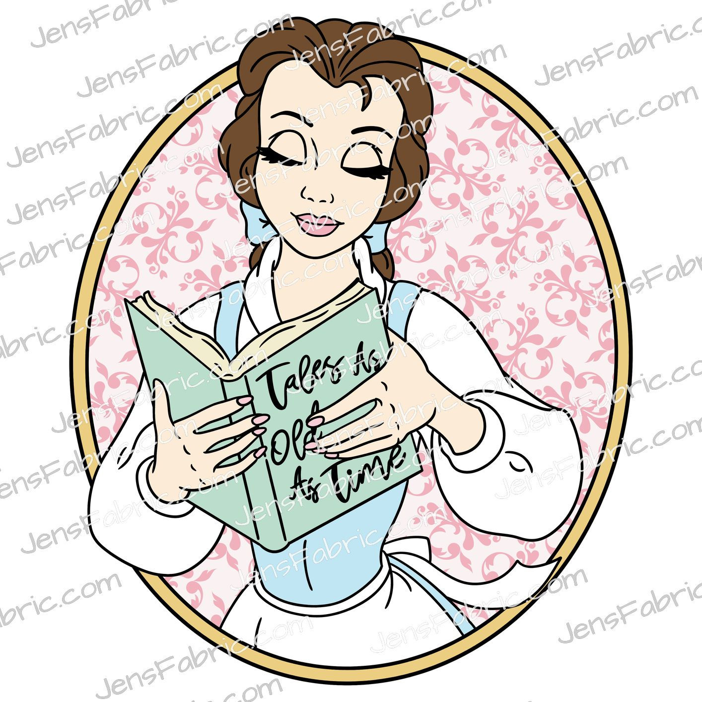 HHarlow Designs: Tale As Old As Time Belle panel