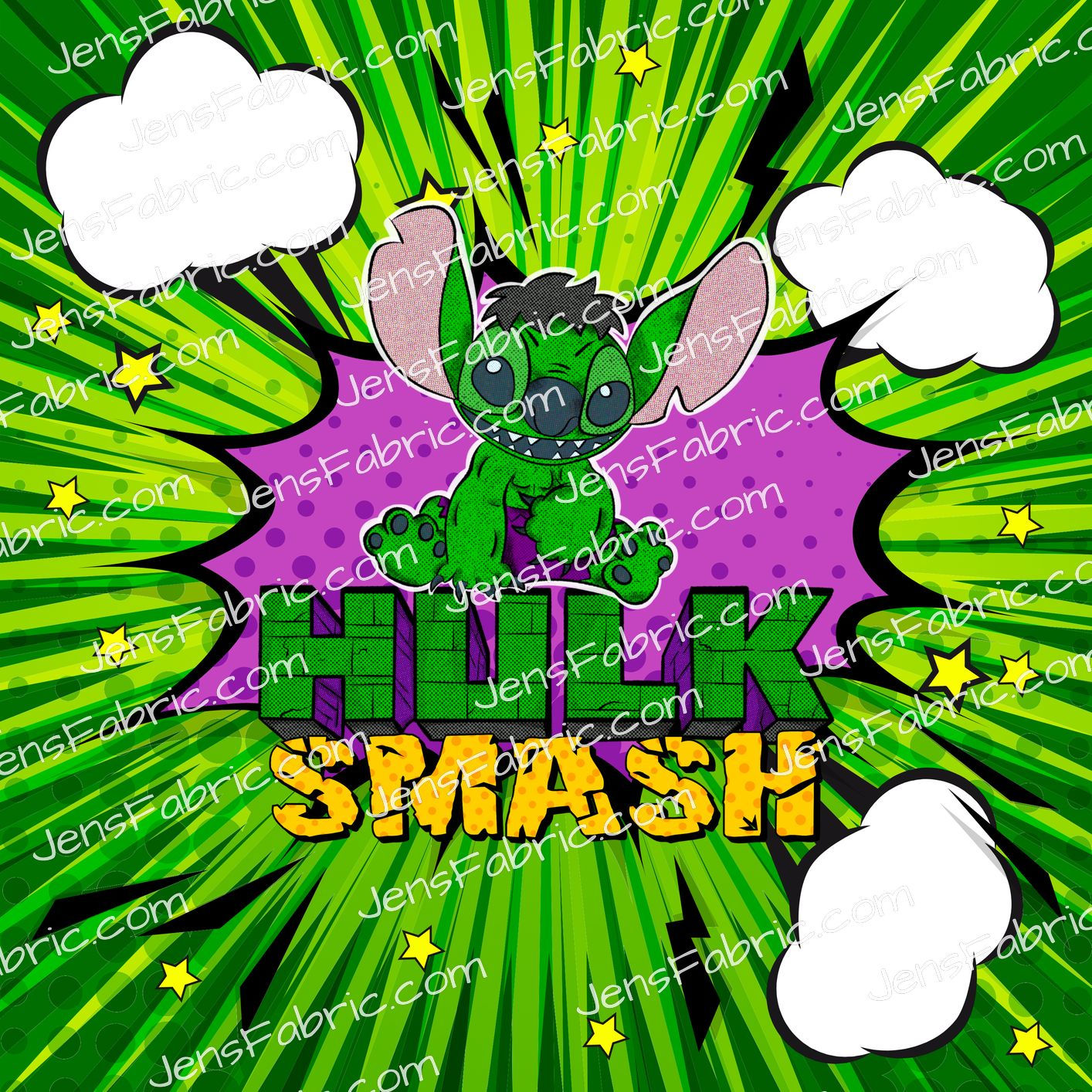 R11 Stitch Supers: hulk smash panel