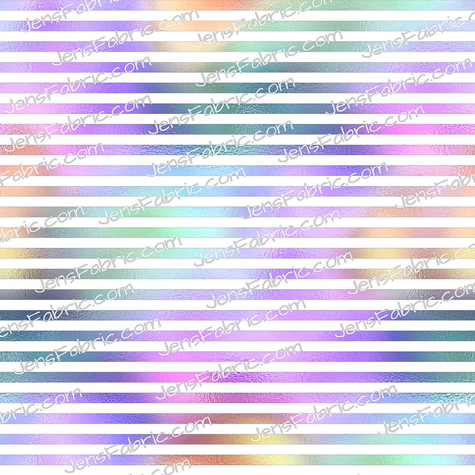 Iridescent: Rainbow Shimmer Stripes
