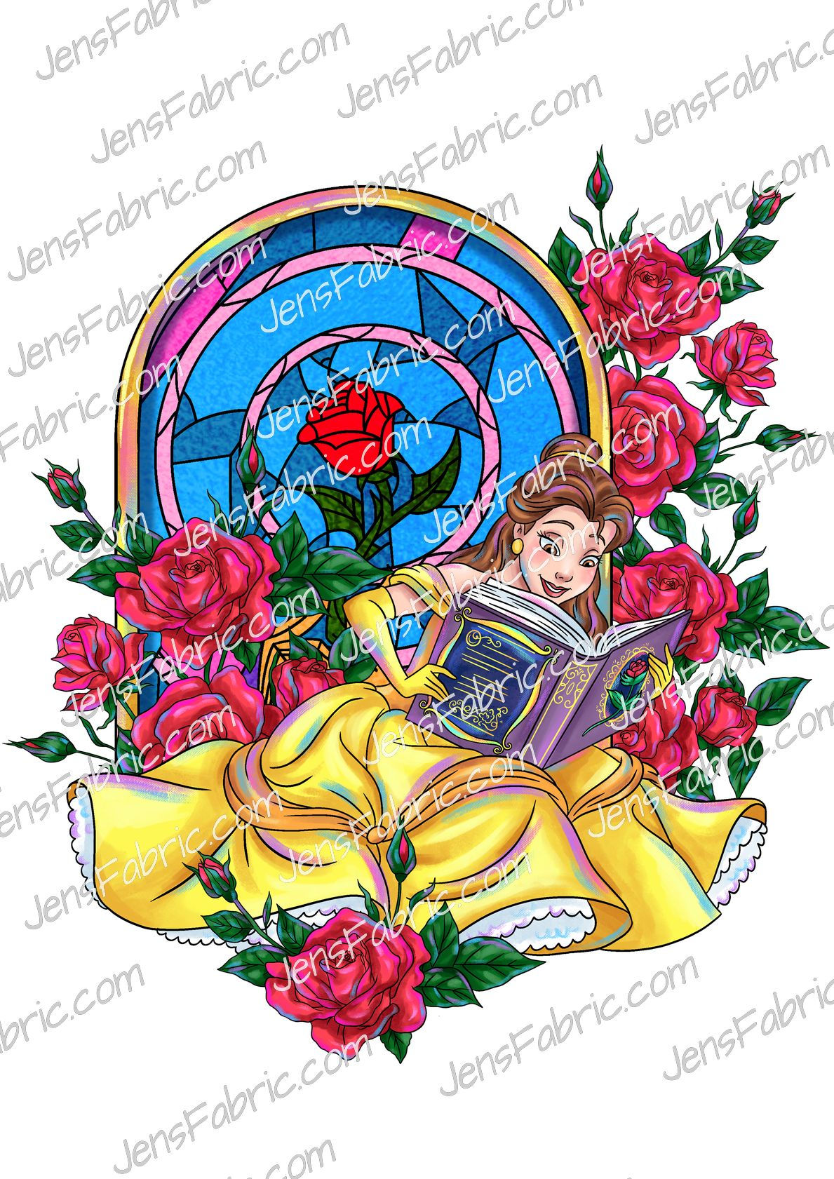 Once Upon A Sketch BATB: Belle Panel