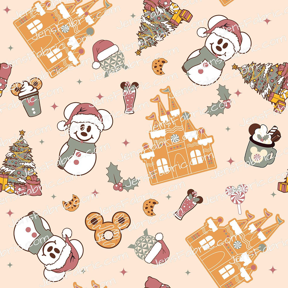 Mickey Snowmen and Cookie Castle Toss