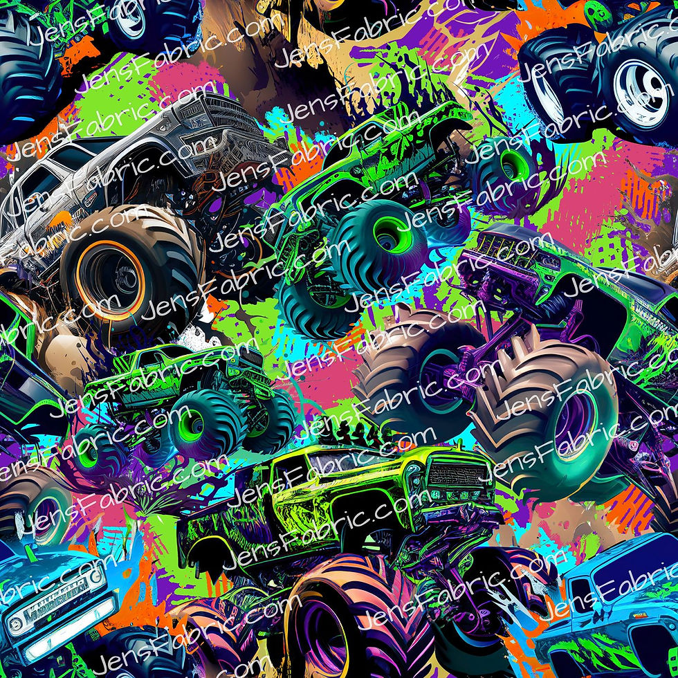 Monster Truck Rainbow