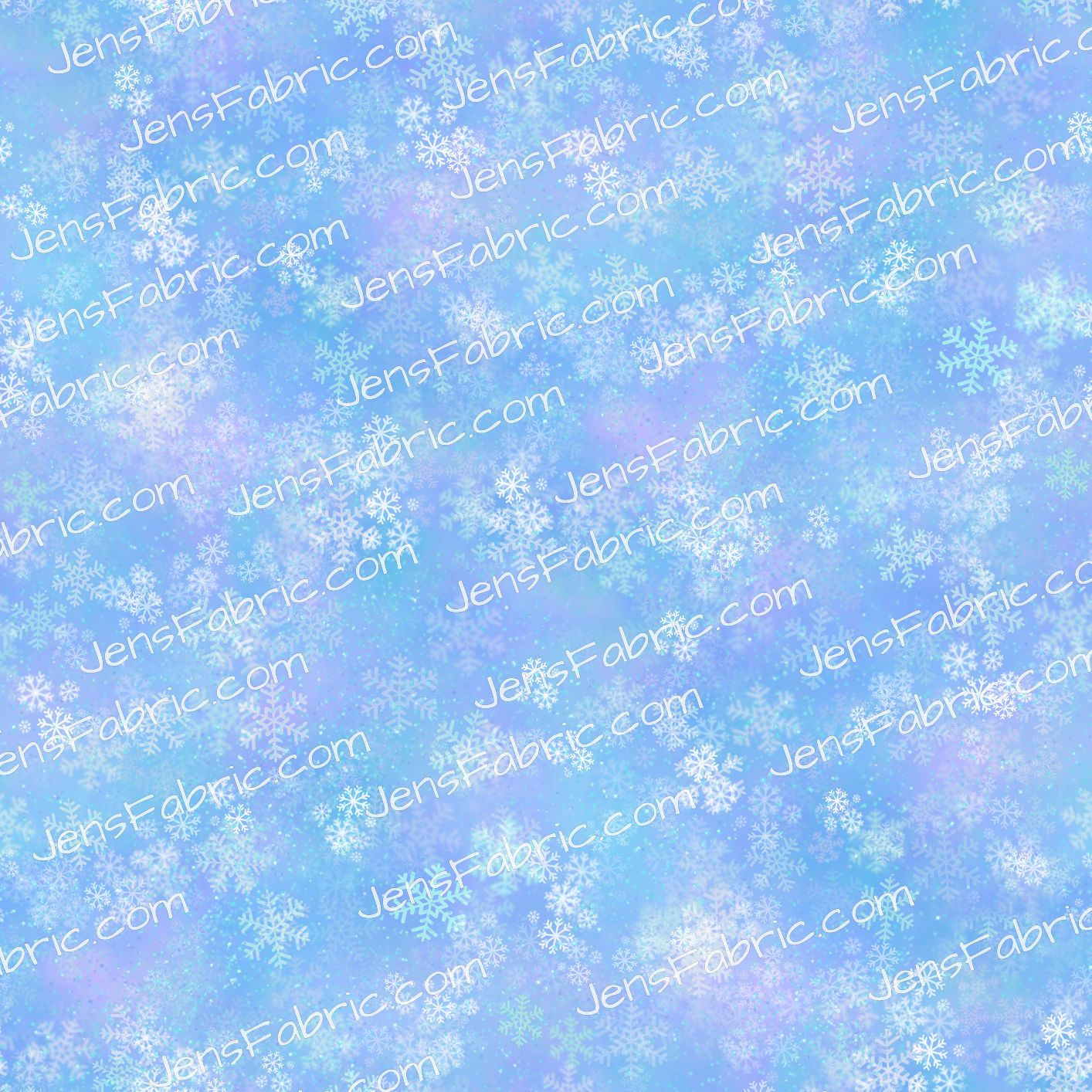 Magical Motif: Frozen Snowflake Coordinate Light Blue