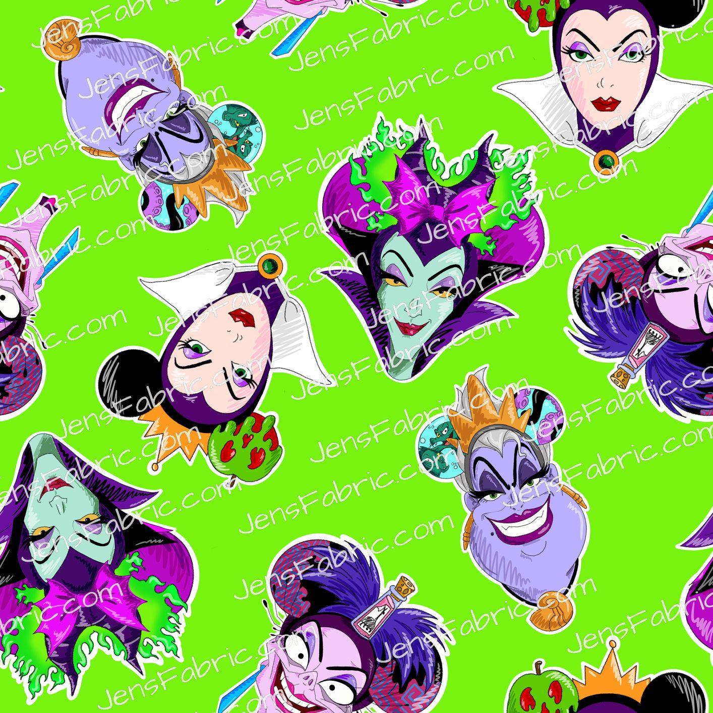 R39 Villains in Magic Kingdom: bad girl toss green
