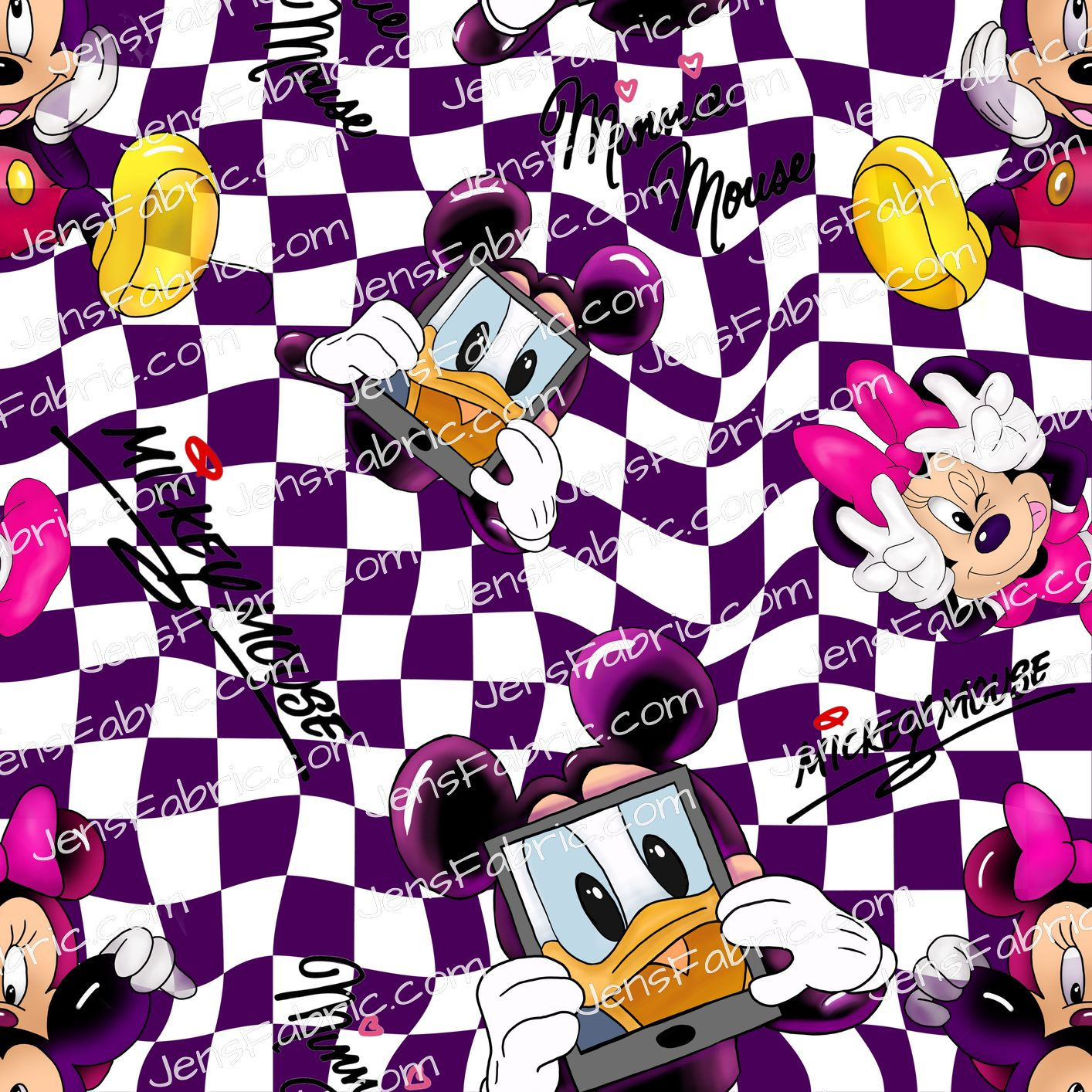 R10 Goofing Around: mickey and minnie toss on checkers