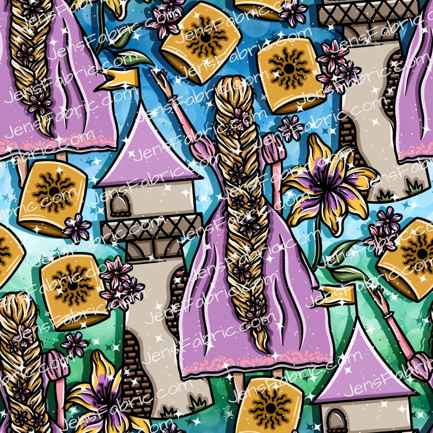 Grey and Tiny: Rapunzel Toss