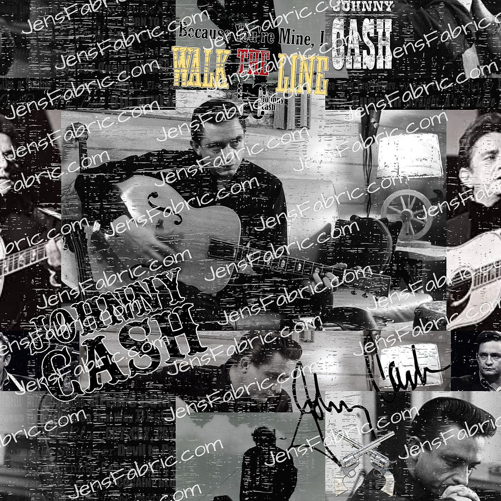 Johnny Cash Walk the Line toss