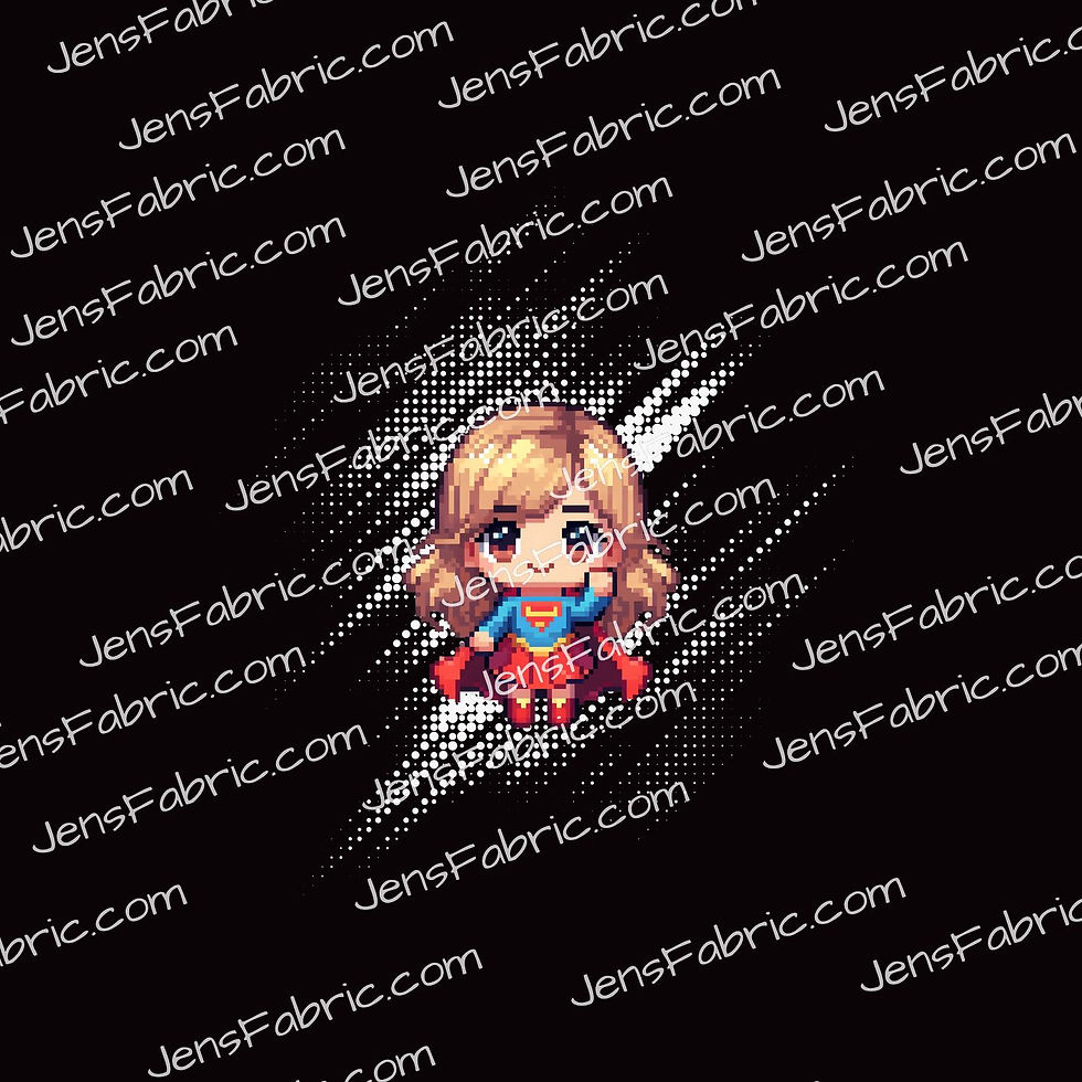 R35 8 Bit Heros: Super Girl Panel