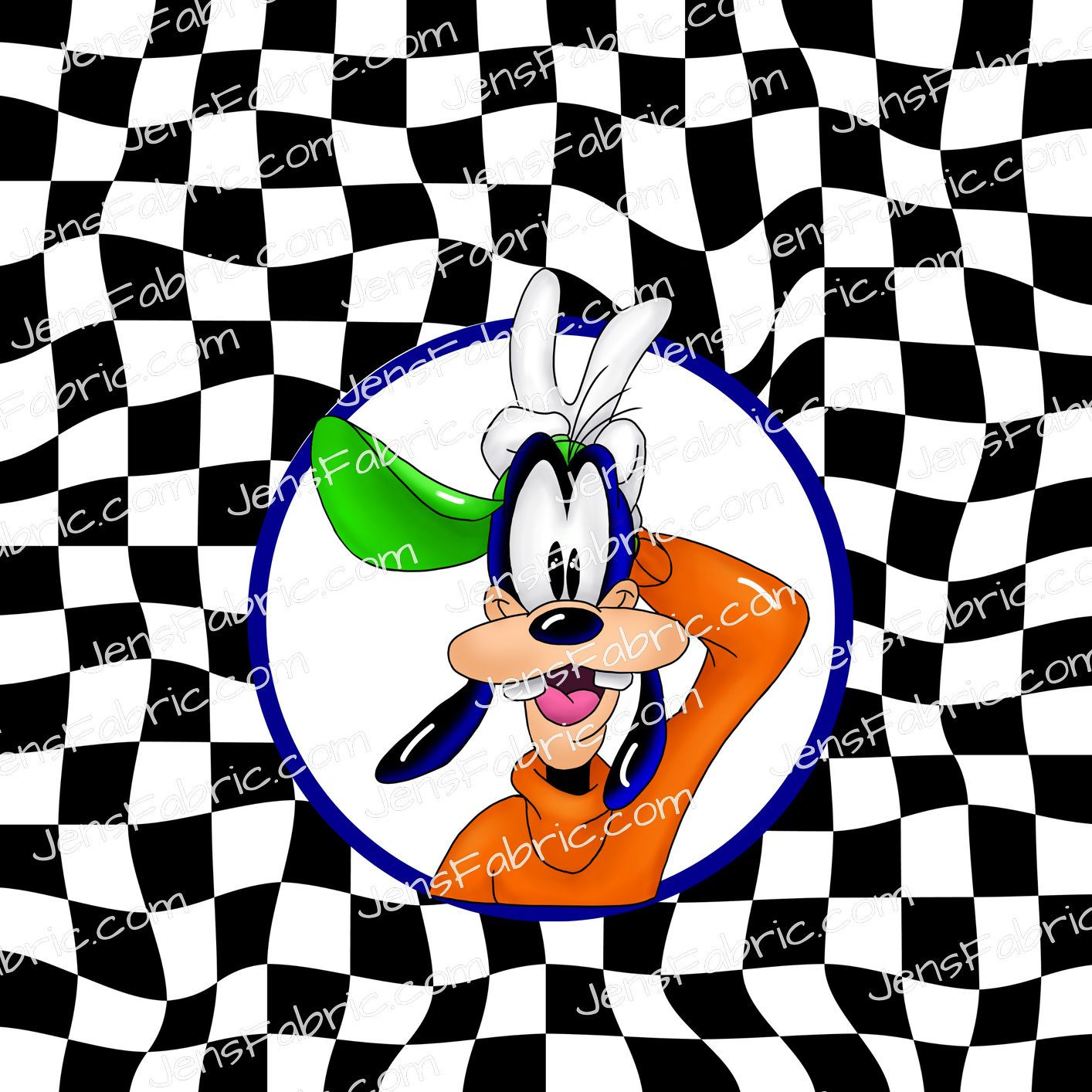 R10 Goofing Around: goofy on checkers panel