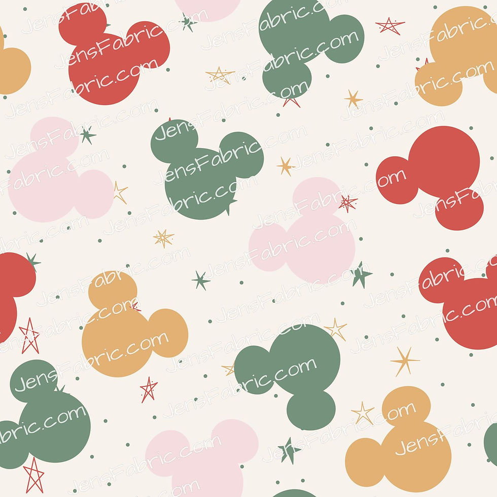 Boho Mickey head Toss