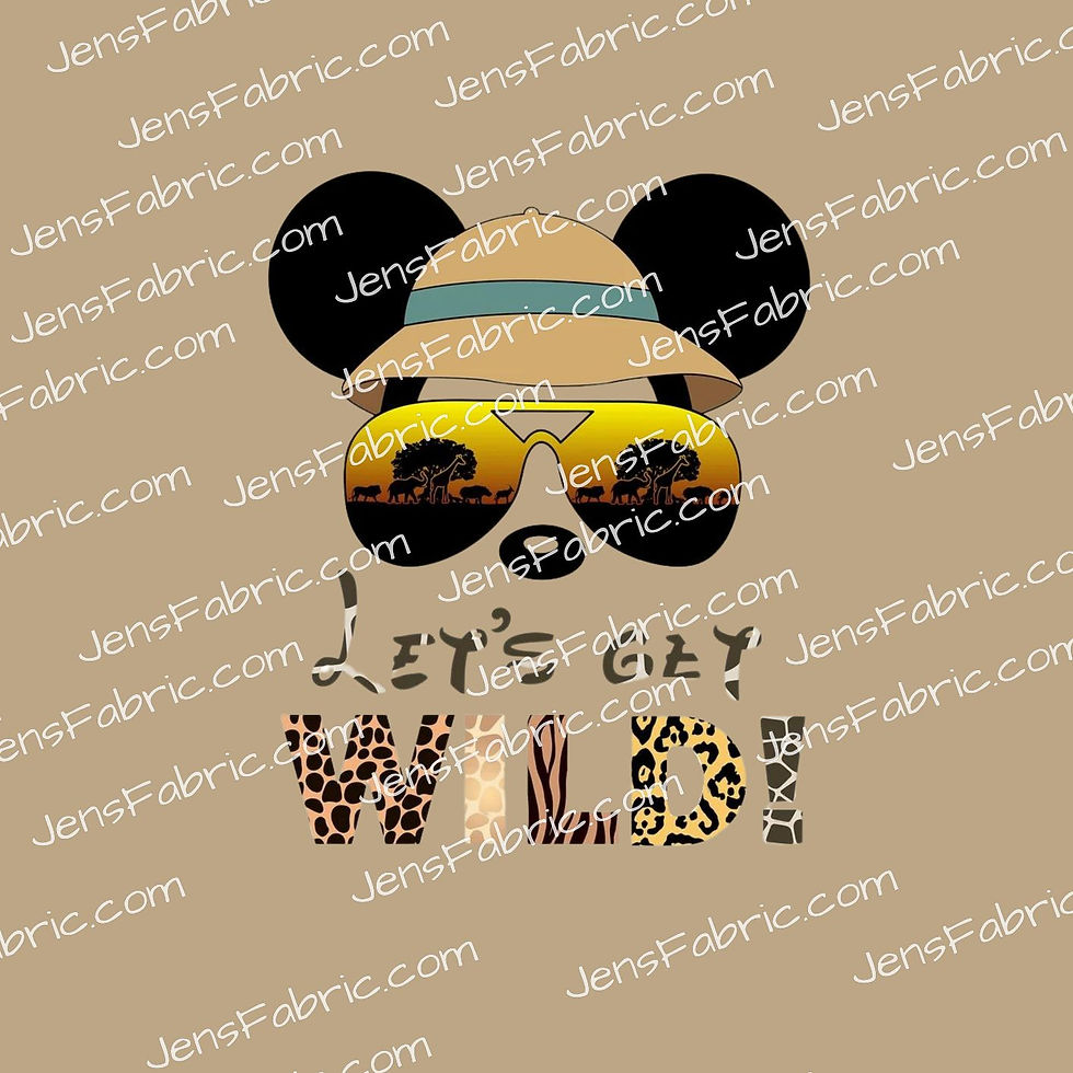 R21 Muted Safari Mouse: get wild mickey panel