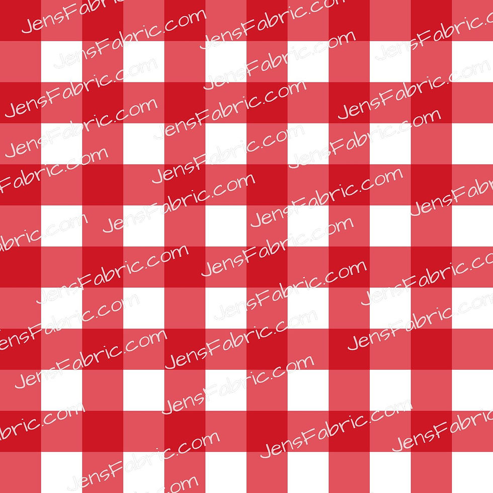 HHarlow Designs: Red Gingham Coordinate