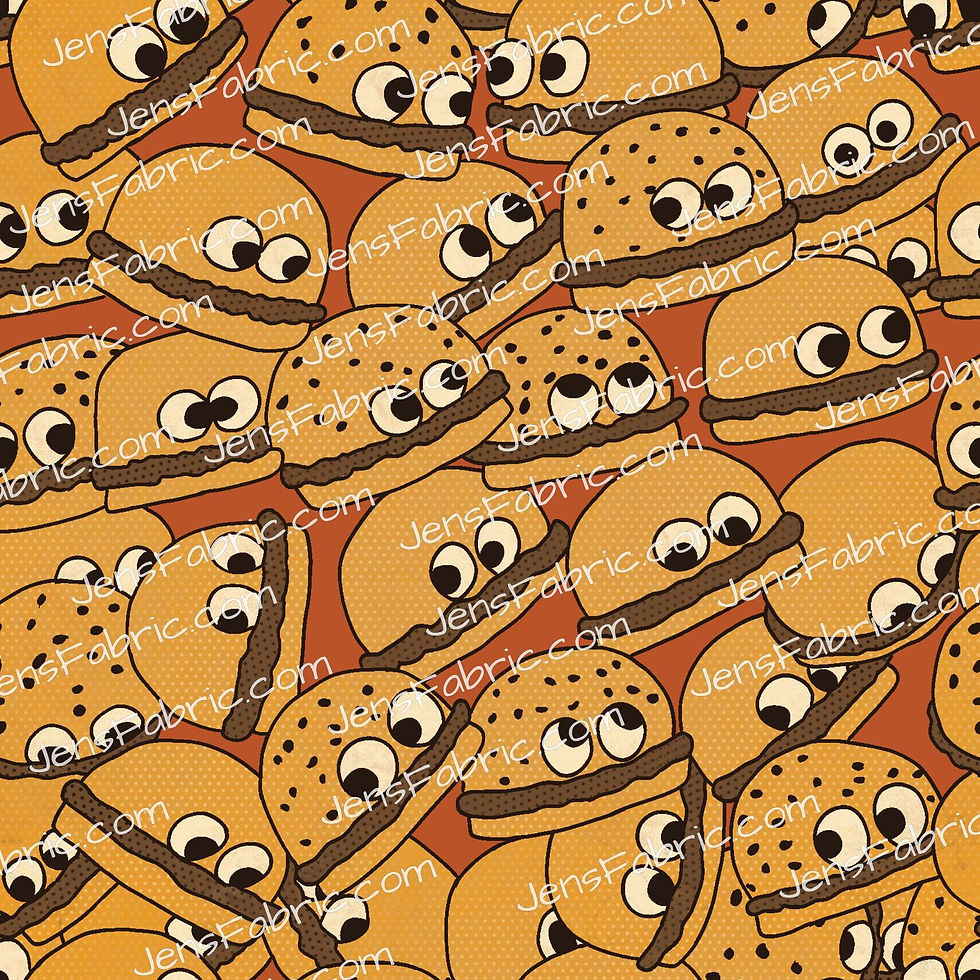 Cherry Fizz: Vintage Cheeseburgers on Brown